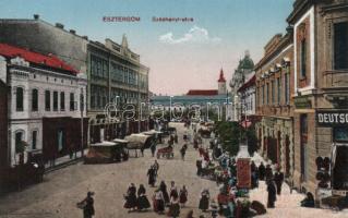 Esztergom Széchenyi utca Deutsch üzletével