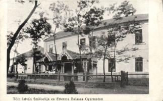 Balassagyarmat Tóth István szállodája és étterme