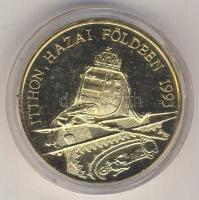 1993. "Vitéz Nagybányai Horthy Miklós 1868-1957- Itthon hazai földben" aranyozott emlékére...
