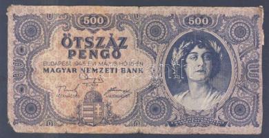 Kis pengő tétel: 1920. 20K + 1930. 100P (5x) + 1941. 20P (2x) + 1945. 500P, 1000P bélyeggel, 10.000....