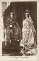 1916 IV. Károly Koronázása 39 klf képeslap / Coronation of King Charles in Budapest, 39 different po...