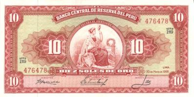 Peru 1966. 10S T:I