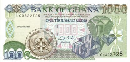 Ghana 2001.22.10. 1000C + 2000C T:I