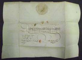 1578. július 17. Ernst nagyherceg saját kézzel aláírt levele testvérének, II. Rudolf császárnak Bécs...