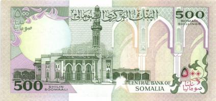 Szomália 1996. (Low of 1.1.1989.) 500Sh + 1996. (Low of 1.1.1990.) 1000Sh (2x) egyugrású sorszámúak ...