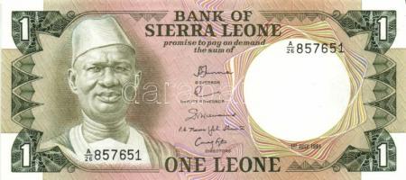 Sierra Leone 1981.1.7. 1L + 1985.4.8. 2L + 1984.4.8. 50c T:I