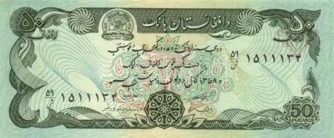 Afganisztán 1979. 50A + 1991. 100A + 500A + 1000A + 1993. 5000A + 10000A T:I