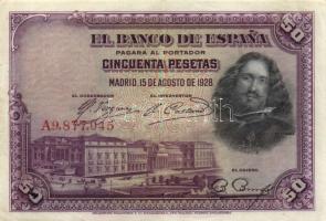 Spanyolország 1928. 50P T:II-