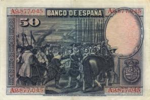 Spanyolország 1928. 50P T:II-