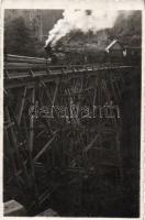 Kézdivásárhely wooden railway bridge