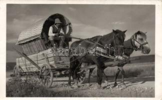 Csíkborzsova timber carriage