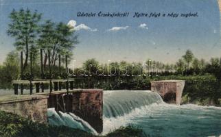 Érsekújvár Nyitra river