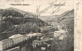 Vihnyefürdő from East