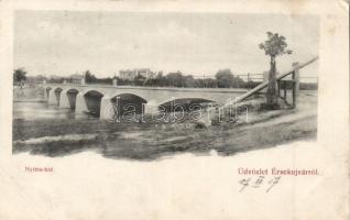 Érsekújvár Nyitra bridge