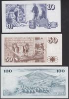 Izland 1961. 100K + 1961.(1981) 10K + 50K T:I
