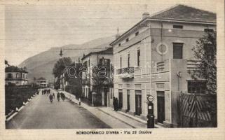 Borgofranco d´Ivrea October 28 street (EB)