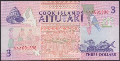 Cook-szigetek 1992. 3$ T:I