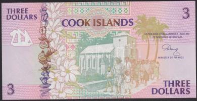 Cook-szigetek 1992. 3$ T:I