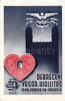 Debreceni Vásár és Kiállítás 1948, railway So.Stpl