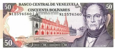 Venezuela 1989. 5B T:I + 1990. 20B T:III + 1992. 50B T:I + 1998. 2000B T:I