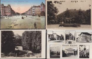 25 db vegyes régi képeslap a történelmi Magyarország területéről / 25 mixed cards