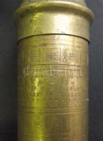 Régi görög réz borsdaráló 18 cm