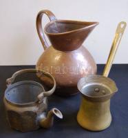 Régi kávés-, teás- és vizeskancsó