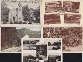 28 db vegyes régi magyar képeslap a történelmi Magyarország területéről, sok érdekességgel, jó minős...