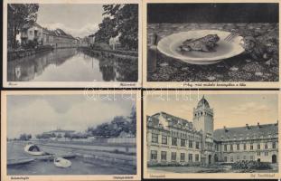 21 db vegyes régi magyar képeslap a történelmi Magyarország területéről, sok érdekességgel, jó minőségben / 21 mixed cards