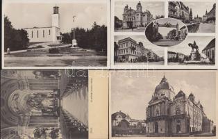 21 db vegyes régi magyar képeslap a történelmi Magyarország területéről, sok érdekességgel, jó minős...