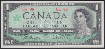 Kanada 1967. 1$ "Centennial" emlékkiadás T:I