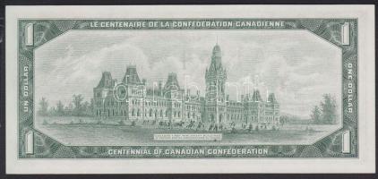 Kanada 1967. 1$ "Centennial" emlékkiadás T:I