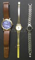 3 db klf működőképes női karóra