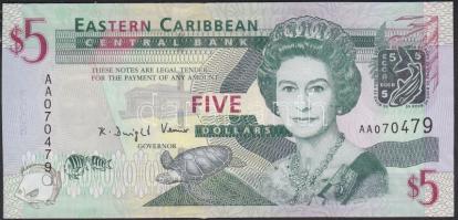 Kelet-Karibi Államok 2008. 5$ T:I