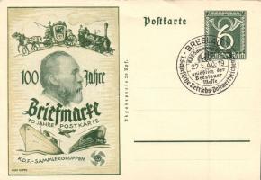 100 year anniversary Stamps, NS propaganda Ga. So.Stpl