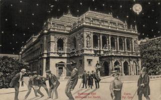 Budapest VI. Opera éjjel