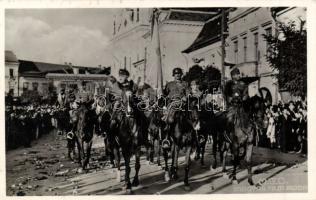 Marosvásárhely entry of the Hungarian troops So.Stpl