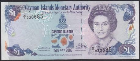 Cayman Szigetek 2003. emlékkiadás (2002. törvénymódosítás) 1$ T:I