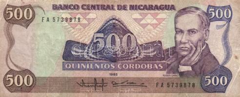 Nicaragua 1985.(1987) 500C + 1000C T:II,III