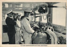 Military WWII German warship interior (cut)