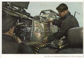 Military WWII aeroplane Me 109