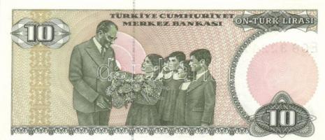 Törökország 1970.(1979) 10L (3x) egymást követő sorszámmal + 1970.(1983) 500L + 1970.(1986) 1000L T:...