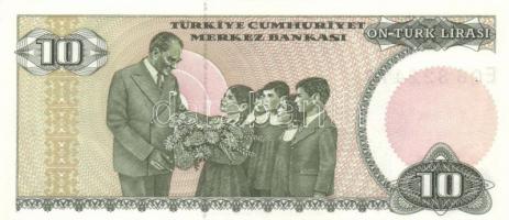 Törökország 1970.(1979) 10L (3x) egymást követő sorszámmal + 1970.(1983) 500L + 1970.(1986) 1000L T:...