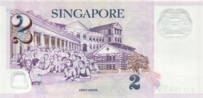 Szingapúr 1972. 1$ T:II + 1976. 1$ T:III + 1987. 1$ T:I + 2005 2$ T:I