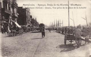 Thessaloniki quay with Hotel Splendid Palace