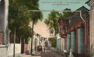Santiago de Cuba San Basilio street (Rb)