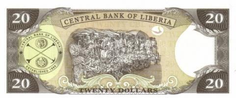 Libéria 2003. 5$ + 20$ T:I