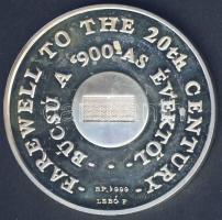 1999. "MKB-Boldog Milleniumot!" Ag emlékérem T:PP