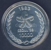 Dél-Korea 1983. 10000W Ag "Olimpia" T:1