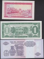 Angola 1995.5.1. 100.000K T:I + Guinea 1980. 10S T:I + Paraguay 1952. 1G T.I